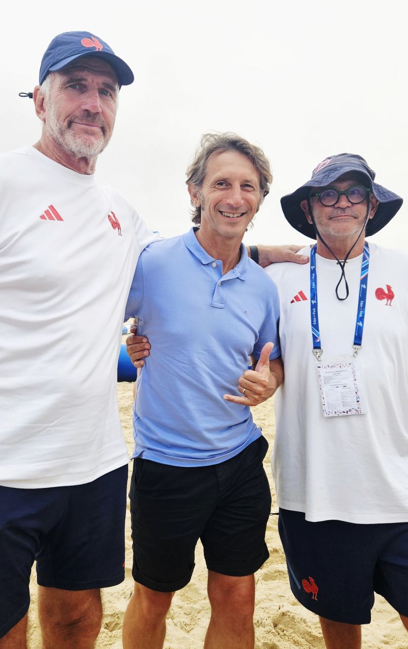 Mimizan : Titres de champions de France de Beach Rugby pour l'ES Catalane et le Stade Hendayais.